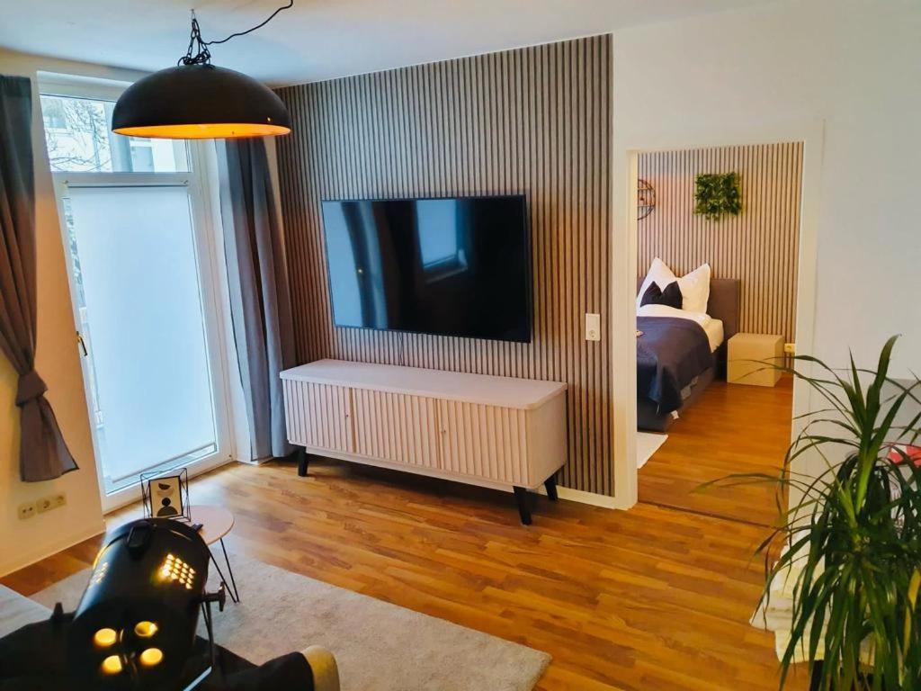 The World, Stilvolles Apartment, Stadtzentral, Parking Free, Late Check In 马格德堡 外观 照片